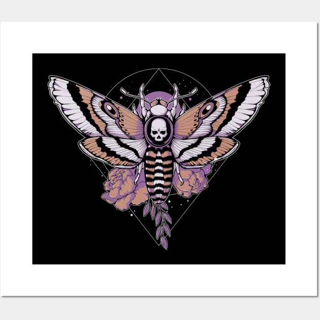 Death Moth Wall Art by xMorfina